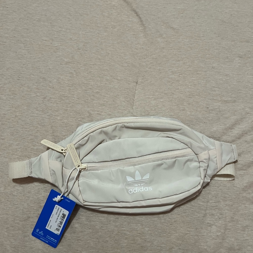 Adidas Cream Waist Bag